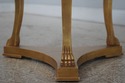 73336: Gold Painted 2 Tier 1 Drawer Empire End Tab