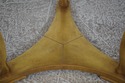 73336: Gold Painted 2 Tier 1 Drawer Empire End Tab