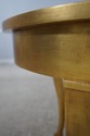 73336: Gold Painted 2 Tier 1 Drawer Empire End Tab
