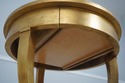 73336: Gold Painted 2 Tier 1 Drawer Empire End Tab