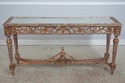 L73335: French Louis XVI Mirror Top Carved Console