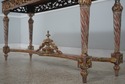 L73335: French Louis XVI Mirror Top Carved Console