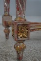 L73335: French Louis XVI Mirror Top Carved Console