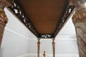 L73335: French Louis XVI Mirror Top Carved Console