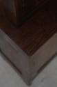 73244: STICKLEY Mission Oak Leaded Glass China Cab