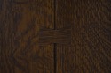 73244: STICKLEY Mission Oak Leaded Glass China Cab