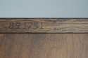 73244: STICKLEY Mission Oak Leaded Glass China Cab