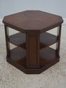 64485EC: KINDEL Cherry Tiered Lamp Table