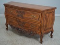 L64470EC: Italian Carved 2 Drawer Continental Comm