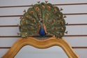 64486EC: CARVERS GUILD Gold Frame Peacock Decorato