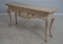 L64526EC: JONATHAN CHARLES Incus Carved Console Ta