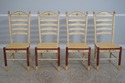 LF68060: Country Paint Decorated Dining Room Table