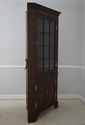 68199: HENKEL HARRIS Mahogany 12 Pane Corner China