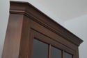 68199: HENKEL HARRIS Mahogany 12 Pane Corner China