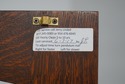 68233: STICKLEY Mission Oak Arts & Crafts Grandfat