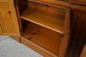 68230: BAKER Large Pine 2 Piece Open Bookcase Cabi