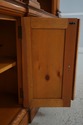 68230: BAKER Large Pine 2 Piece Open Bookcase Cabi