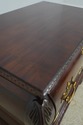 68377: Pair CENTURY Bombe Base Mahogany Nightstand
