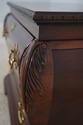 68377: Pair CENTURY Bombe Base Mahogany Nightstand