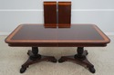 L67674: BAKER Neoclassical Mahogany Dining Room Ta