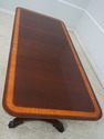 L67674: BAKER Neoclassical Mahogany Dining Room Ta