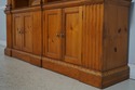 68230: BAKER Large Pine 2 Piece Open Bookcase Cabi