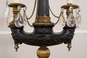 LF68667: Candelabra 3 Arm Metal Urn Genie Table La