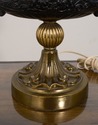 LF68667: Candelabra 3 Arm Metal Urn Genie Table La