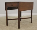 F55946EC: KITTINGER Chippendale Mahogany Pembroke 
