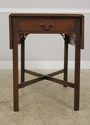 F55946EC: KITTINGER Chippendale Mahogany Pembroke 