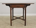 F55946EC: KITTINGER Chippendale Mahogany Pembroke 