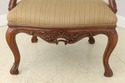 55646EC: Large French Louis XV Style Cherry Throne