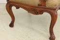 55646EC: Large French Louis XV Style Cherry Throne