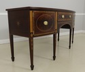 54889EC: STICKLEY Inlaid Mahogany Colonial William