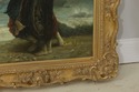 F55638EC: Vintage Framed Oil Painting On Canvas Of