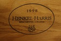 52000EC: HENKEL HARRIS Mahogany 2377 Breakfront Ch