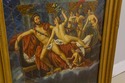 F55687EC: Italian Neoclassical Oil Painting On Can