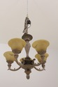 F55698EC: Italian Style Chandelier w. Fronted Glas