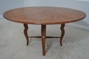 L64254EC: Country French Style Round Oak Dining Ro