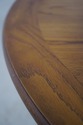 L64254EC: Country French Style Round Oak Dining Ro