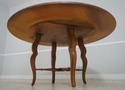 L64254EC: Country French Style Round Oak Dining Ro