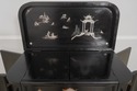 F64187EC: Chinese Paint Decorated Flip Top Bar Cab