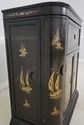 F64187EC: Chinese Paint Decorated Flip Top Bar Cab