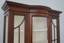 L64121EC: Edwardian Style Bow Glass Door Inlaid Ma