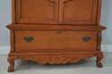 64021EC: LEXINGTON Victorian Style Oak Wardrobe Ar