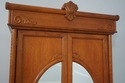 64021EC: LEXINGTON Victorian Style Oak Wardrobe Ar