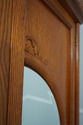 64021EC: LEXINGTON Victorian Style Oak Wardrobe Ar