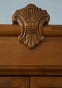 64021EC: LEXINGTON Victorian Style Oak Wardrobe Ar