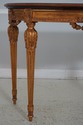 L64134EC: RHO Italian Inlaid Gold Base Console Hal