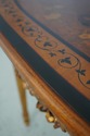 L64134EC: RHO Italian Inlaid Gold Base Console Hal